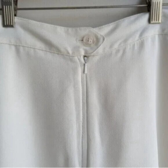 ASOS wide leg culotte pants - cream/white - Picture 4 of 8